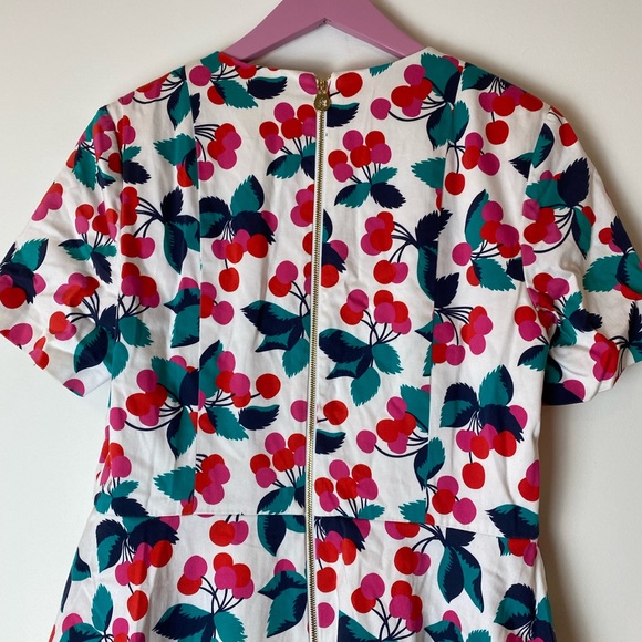 EEUC Draper James Cherry 🍒 Orchard Love Circle Dress - Picture 14 of 14